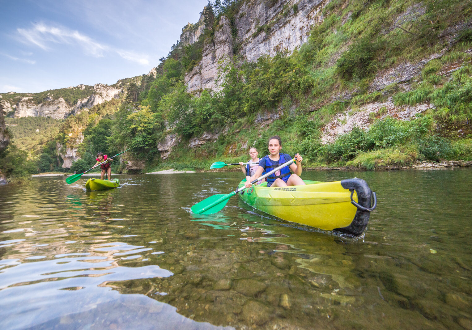 Canoë sur les Gorges du Tarn